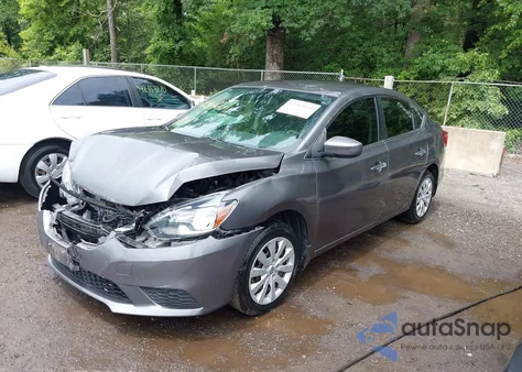 2017 Nissan Sentra S/Sv/Sr/Sl z USA, uszkodzony, nr VIN 3N1AB7AP1HY221534